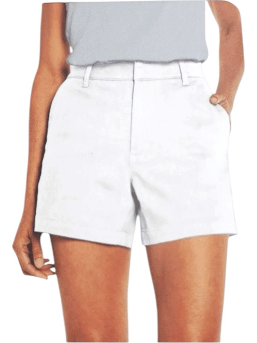Banana Republic | Women’s Soft White Chino Shorts | 12